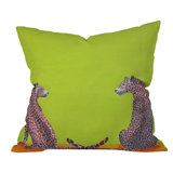 Leopard Lovers Throw Pillow