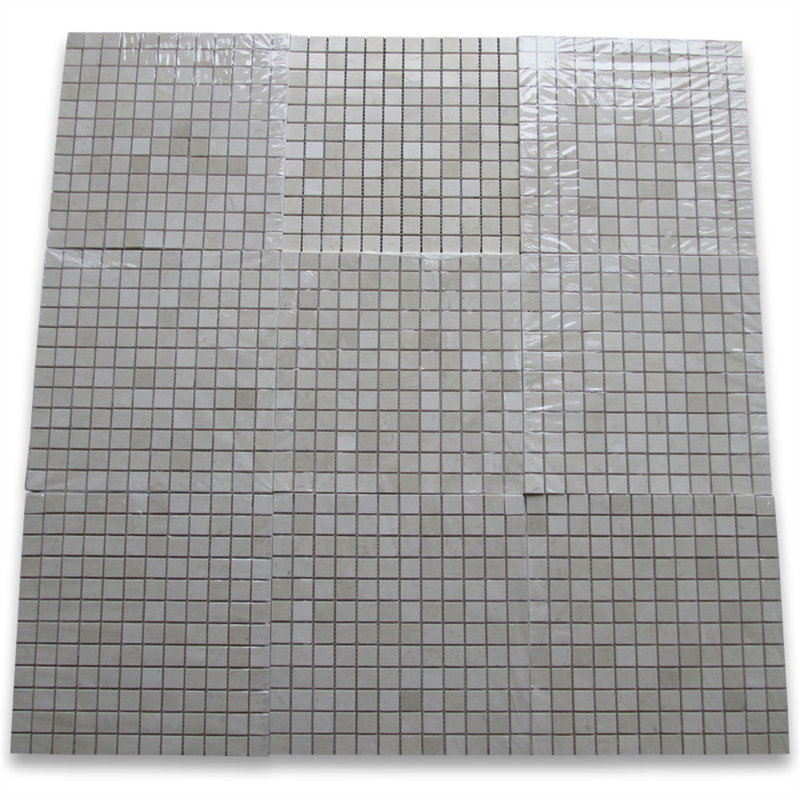 12" x 12" Marble Mosaic Wall & Floor Tile