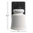 Grosseto 1 - Light Dimmable Armed Sconce in Black-2107515329