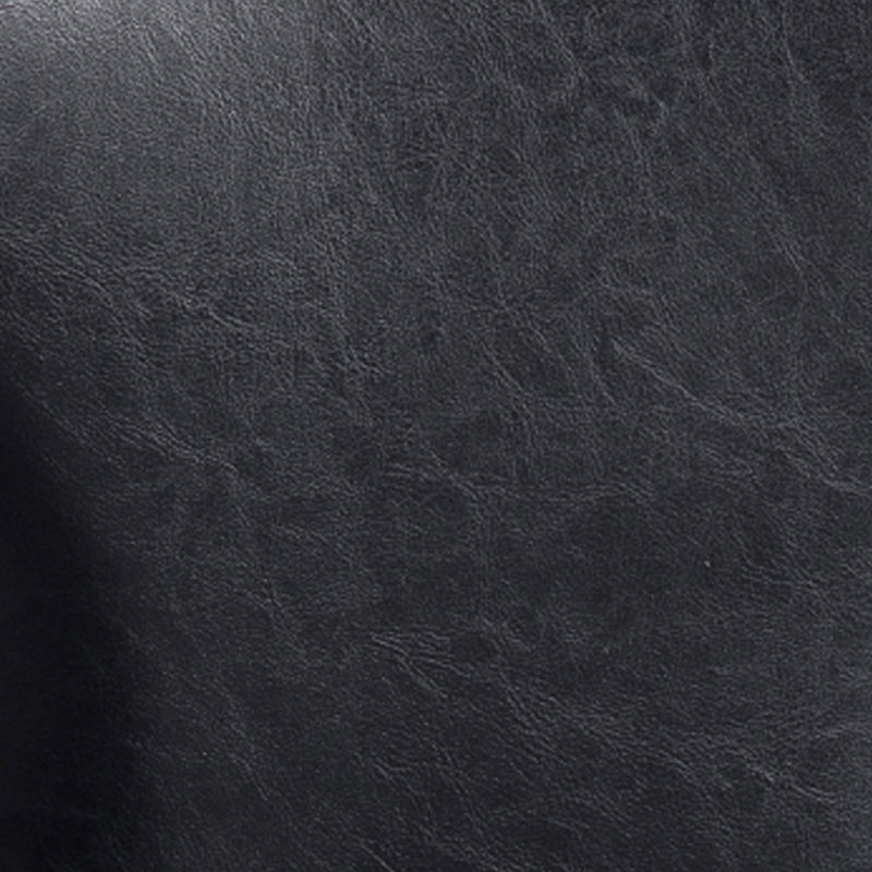 Tabouret de bar et de comptoir Eccleshall, Noir, Tabouret de comptoir (siège d'une hauteur de 24,2