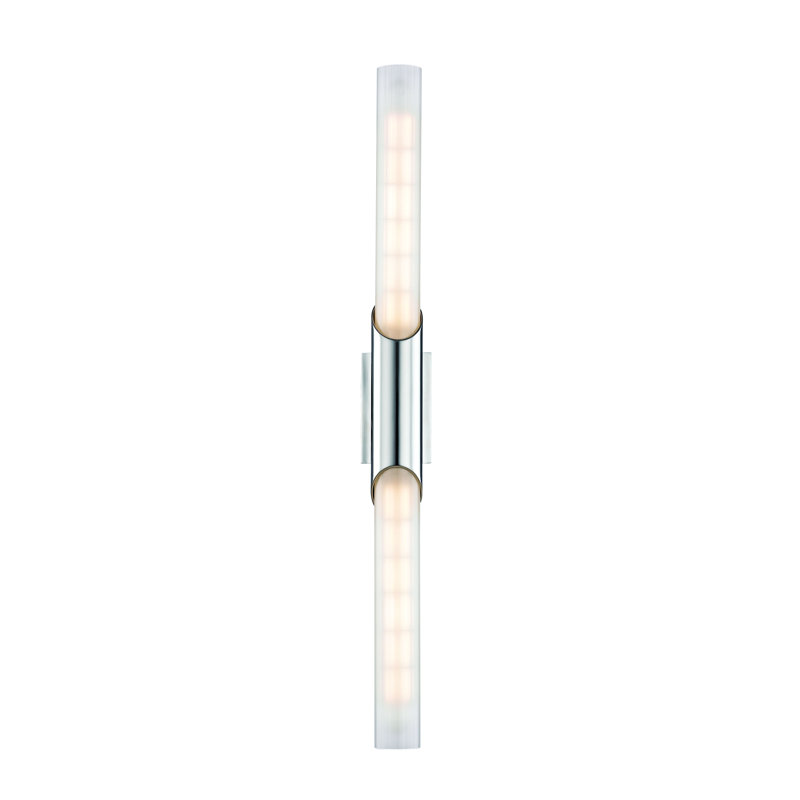 Pylon 2 - Light Flush Mount, Polished Chrome