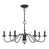 Black w/ Brushed Nickel Accent