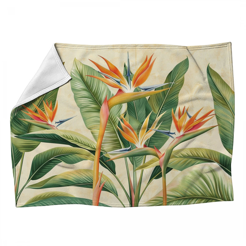 Blend Bird Throw Blanket, 60" W x 80" L