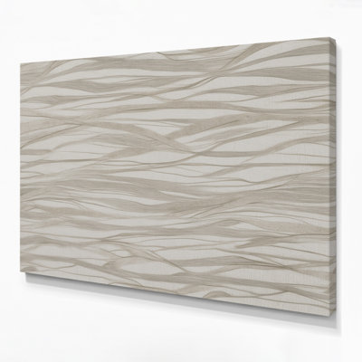 Minimalisme 19, art mural sur toile grise