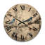 Horloge murale en bois massif Alysia-736564394