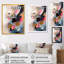 Jaheim, coup de pinceau abstrait IV sur toile-88539367-88539374