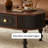 Retro Oval Multi-Functional Storage Coffee Table