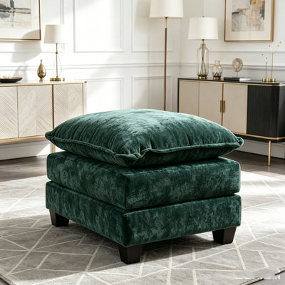 Canapé Cloud avec repose-pieds rembourré double couche pour le salon