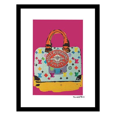 Impression encadrée de sac à main High Fashion Designer