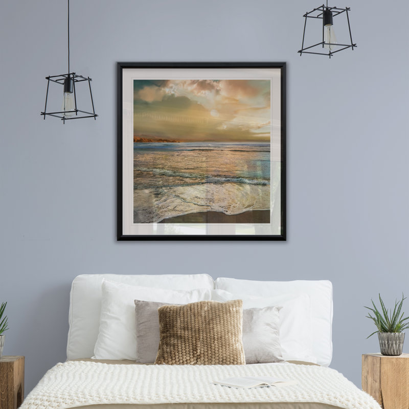 « nuance », impression encadrée, H 17,5 po x l 17,5 po x P 1,5 po
