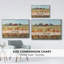 Country View II - reproduction sur toile avec cadre flottant-94359650-94359653