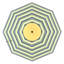 Parasol de marché 9 pi Santana Praneeth-184123226