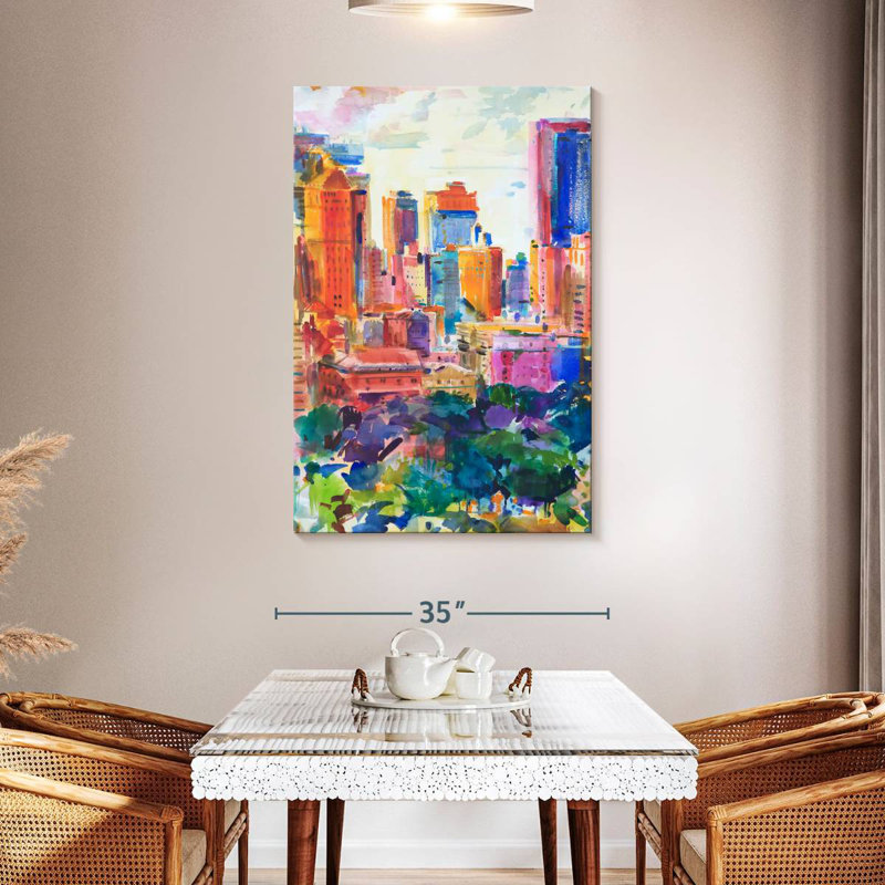 Aime Central Park West, 48" H x 32" W