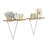 Clydean Floating Reversible Triangle Wall Shelves-1599410535