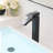 Black Bathroom Faucet, Brushed Black  Faucet For Bathroom Sink, Black Single Hole Bathroom Faucet Modern Single Handle Vanity Basin Faucet