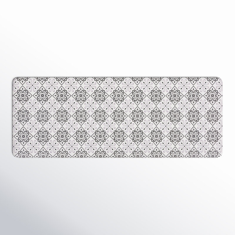 Tapis anti-fatigue Abubakarr, Tapis de couloir 1 pi 6 po x 3 pi 11 po