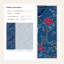 Papier peint floral avec oiseaux