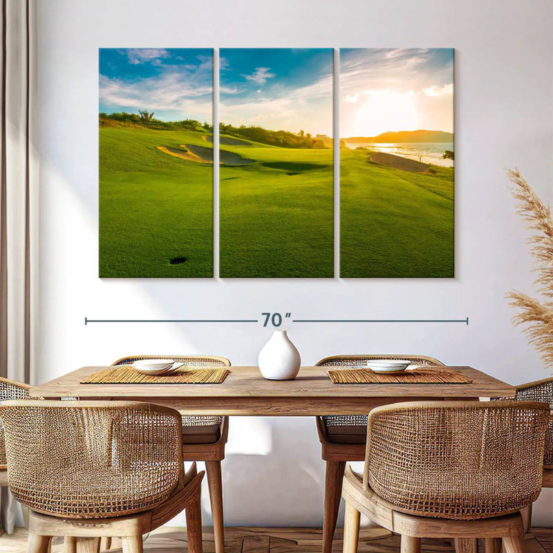 Sireci Sunny Golf Course, 42" H x 65" W
