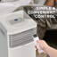 Climatiseur portatif TURBRO 8 000 BTU, déshumidificateur et ventilateur, climatiseur 3 en 1, télécommande incluse