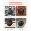 Round Wall Vent Cover Stainless Steel AC Vent Black-116167755