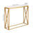 Arlo Unfinished Glass Top Console Table-1622280610-1622280621
