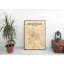 Baton Rouge City Map - No Frame Print-1098981343