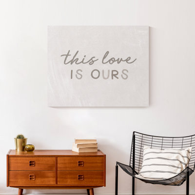 This Love Is Ours Canvas Print