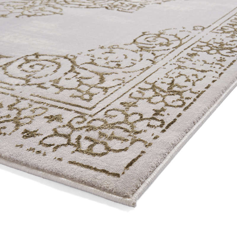 Artemis Artemis area rug Machine Woven Rectangle Gold, Rectangle 120 x 170cm