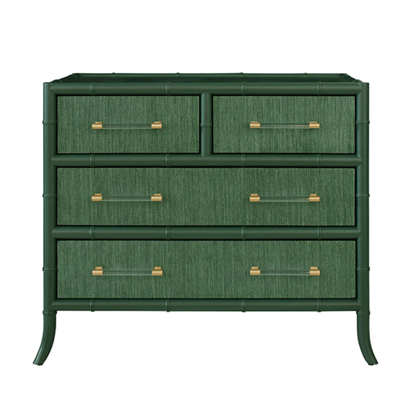 Beckett 4 - Drawer Dresser, Green