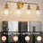 Anno Bathroom Vanity Light Dimmable Clear Round Glass Shade-1867863575-1867662827