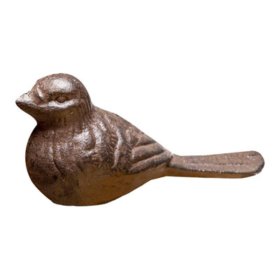 Ensemble de 2 butoirs manuels en bois de fonte pour volière manuelle 6,89 po