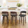 Carylon Swivel Upholstered Counter Stool