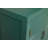 59"Green Accent Cabinet with 4 Doors