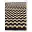 Tapis noir Noor
