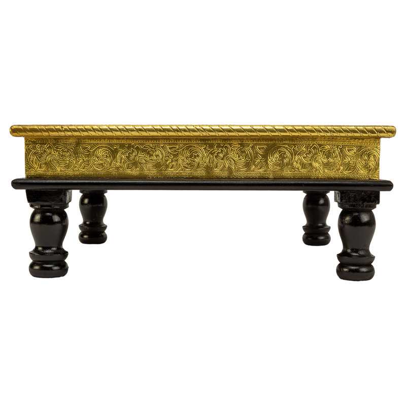 Atanacio Solid Wood Four Leg Coffee Table