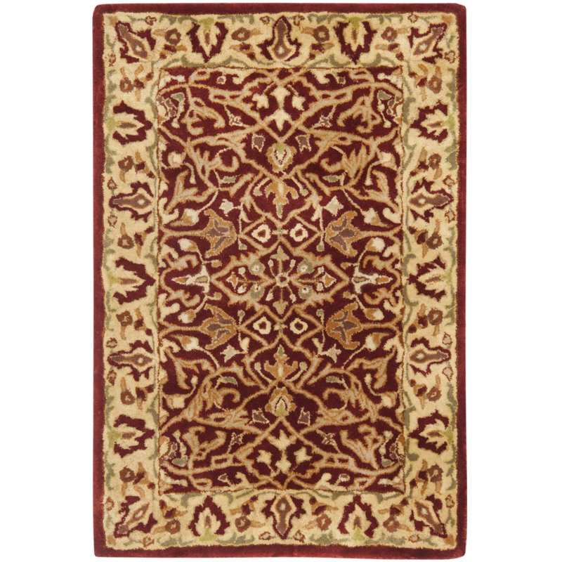 Evie New Zealand Wool Oriental Rug, Rectangle 6' x 9'