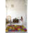 Multi-Colored Geometric Square Patterned Modern Decorative Rug-56244808