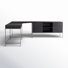 Loki Solid Wood Top Writing Desk