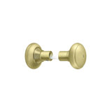 Deltana SDML334/KKU3 Accessory Knob Set for SDML334, Solid Brass in Polished Brass