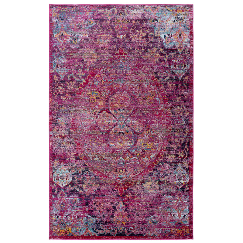 Crystal Performance Oriental Rug, Rectangle 5' x 8'