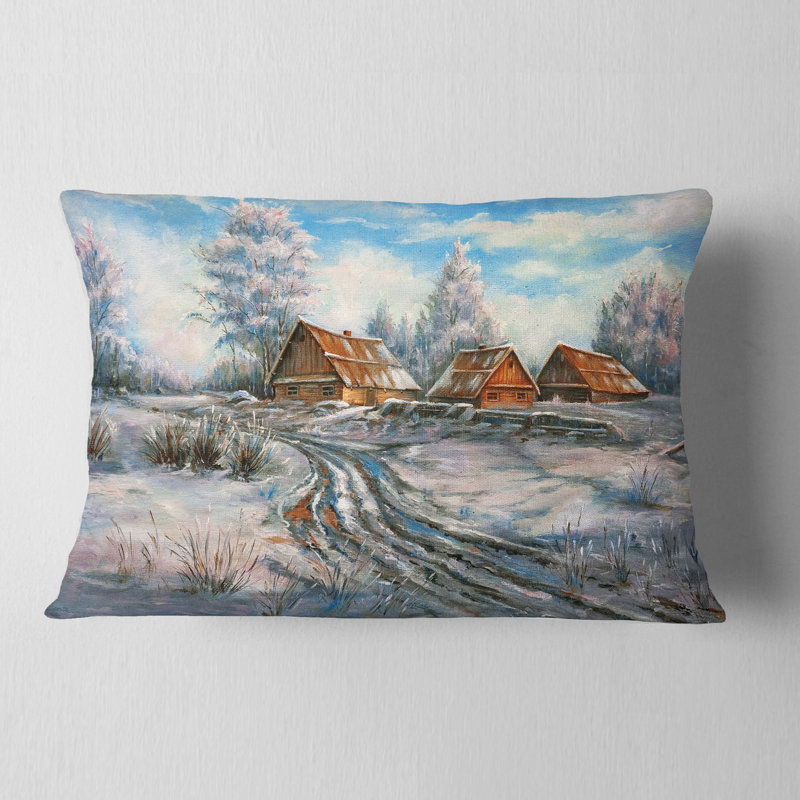 Coussin Landscape, Rectangulaire, 12 po x 20 po