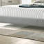 Lit plateforme moderne avec tête de lit capitonnée en polyfibre, aucun sommier requis-1822779991-1815240466