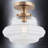Vallauris Glass Flush Mount-1949436915