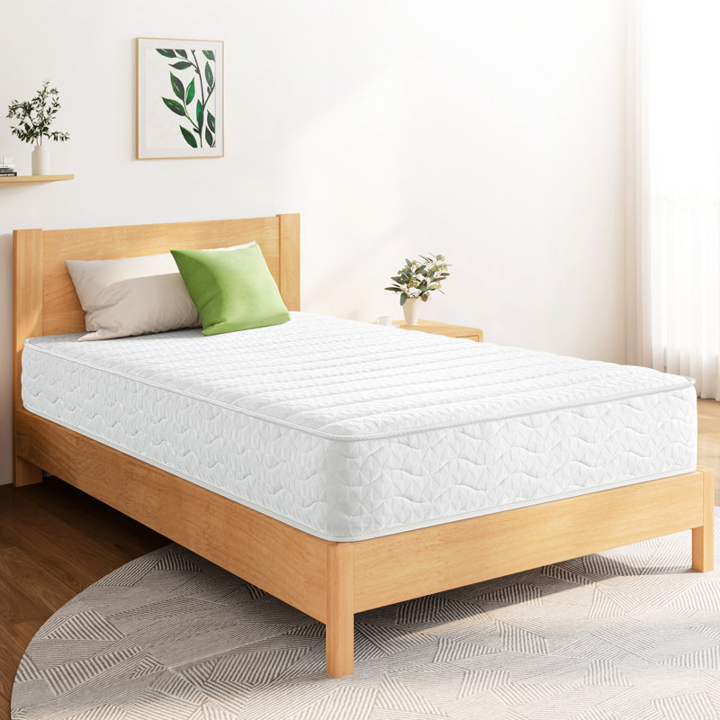 Matelas à ressorts ensachés plein moyen, ressorts ensachés indépendants, confortable et respirant, assemblage rapide