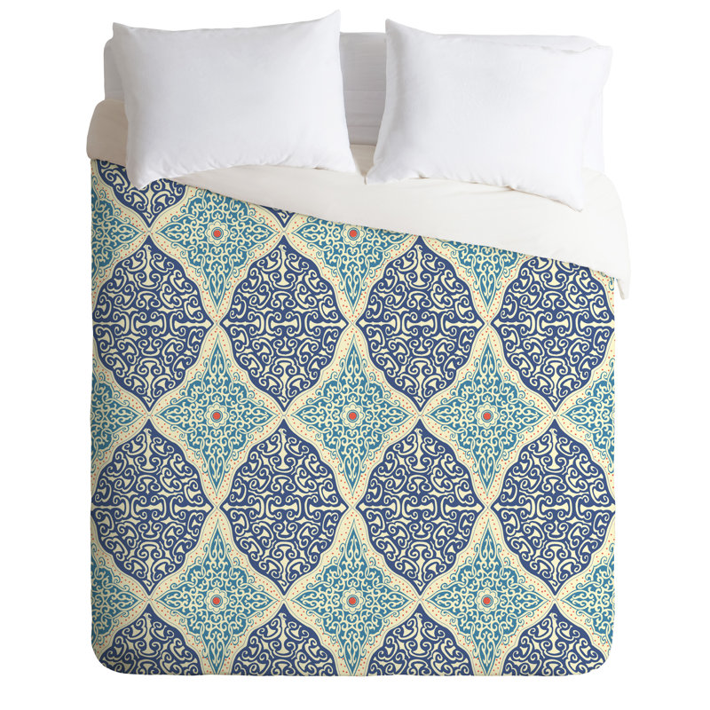 Belle13 Geometric Shapes Duvet Cover, Twin/Twin XL Duvet Cover + 1 Standard Sham