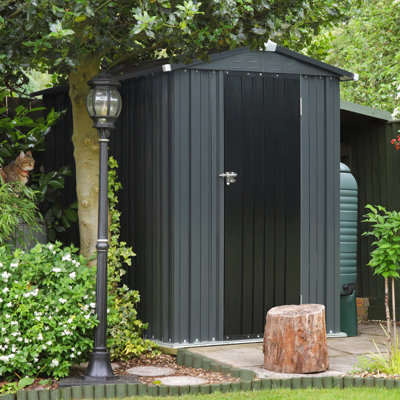 4 Ft. W x 4 Ft. D Steel Storage Shed