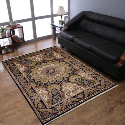 Tapis à motif rectangulaire Annice
