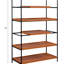 Bibliothèque à 6 tablettes Honey Oak