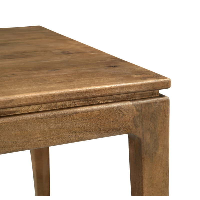 Petite table de salle à manger Cassandra, Tanné, 30" H x 60" W x 36" D