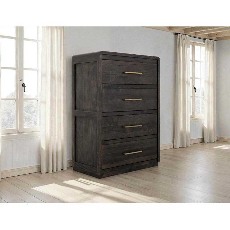 Commode 5 tiroirs Dark Mezquite